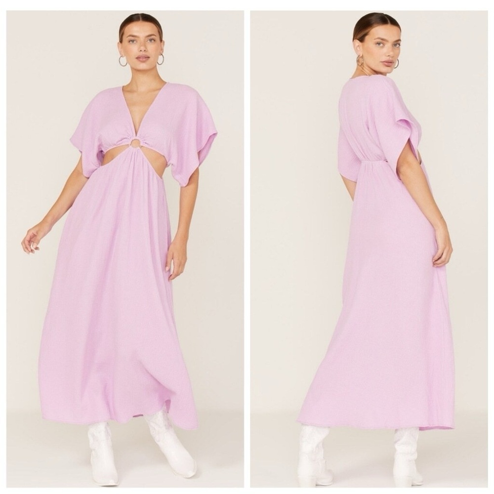 Show Me Your MuMu Lilac Maxi Dress